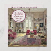 Aquarellbilder: "Liebe in Farbe" Mitteilungskarte (Vorne/Hinten)