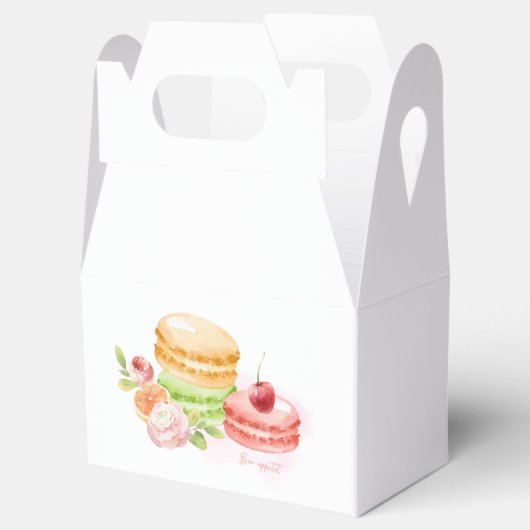 Aquarellbilder mit Kirsche Geschenkschachtel (Geöffnet)