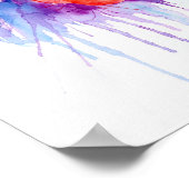 Aquarellbilder mit zwei Rollen Poster (Ecke)