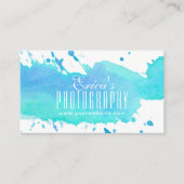 Aquarellbilder Moderne Fotografen Visitenkarte (Vorderseite)