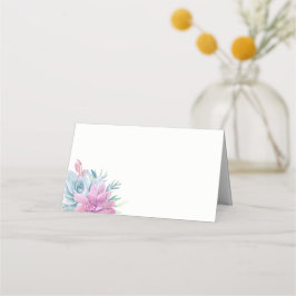 Aquarellbilder Modernes Elegantes Platzkarte