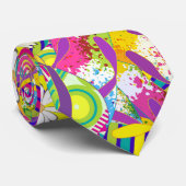 Aquarellbilder, Muster Gedreht Flop Krawatte (Gerollt)