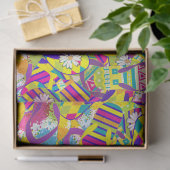 Aquarellbilder, Muster Gedreht Flop Seidenpapier (Geschenk)