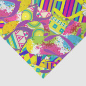 Aquarellbilder, Muster Gedreht Flop Seidenpapier (Ausschnitt)