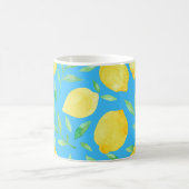 Aquarellbilder - Nahtloses Design Kaffeetasse (Mittel)