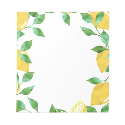 Aquarellbilder Notepad Notizblock (Vorderseite)