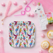 Aquarellbilder Pappteller (Party)