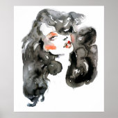 Aquarellbilder Poster (Vorne)