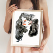 Aquarellbilder Poster