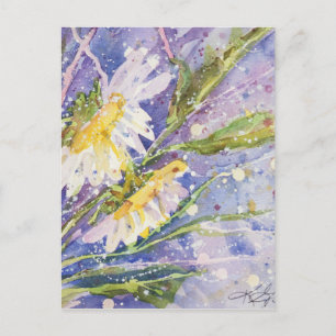 Aquarellbilder Postkarte