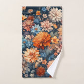 Aquarellbilder rustikal Vintag elegant Badhandtuch Set (Handtuch)