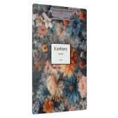 Aquarellbilder rustikal Vintag elegant Klemmbrett (Rechts)