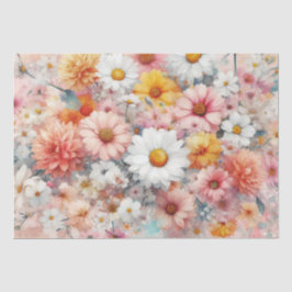 Aquarellbilder rustikal Vintag elegant Seidenpapier