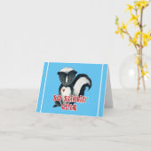 Aquarellbilder so stinkend' niedlich karte (Gelbe Blume)