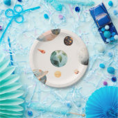 Aquarellbilder - Teller zum Geburtstag (Party)