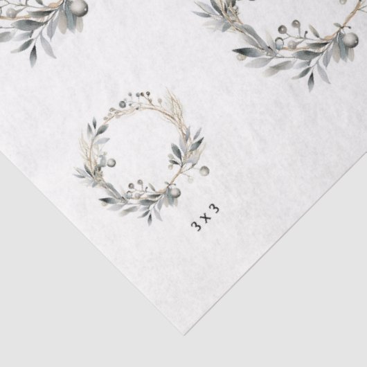 Aquarellbilder und Beeren Seidenpapier (Ausschnitt)