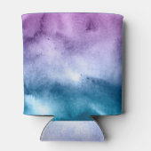 Aquarellbilder und Blues - Alle Optionen Dosenkühler (Rückseite)