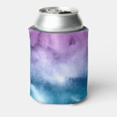 Aquarellbilder und Blues - Alle Optionen Dosenkühler (Kanne Rückseite)