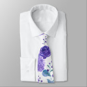 Aquarellbilder und Rose Krawatte (Gebunden)