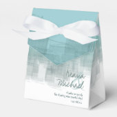 Aquarellbilder Vielen Dank Aquamarin ID774 Geschenkschachtel (Vorderseite)