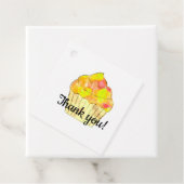 Aquarellbilder Vielen Dank Geschenkanhänger (Beispiel)