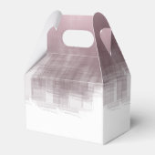 Aquarellbilder Vielen Dank Mauve V2 ID774 Geschenkschachtel (Rückseite)