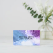 Aquarellbilder Visitenkarte (Stehend Vorderseite)