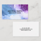 Aquarellbilder Visitenkarte (Vorne/Hinten)