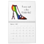 Aquarellbilder von Nans Kalender (Feb 2027)