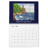 Aquarellbilder von Nans Kalender (Mär 2027)