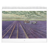 Aquarellbilder von YL Lavender & More Calendar Kalender (Titelbild)