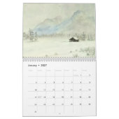 Aquarellbilder Wandkalender (Jan 2027)