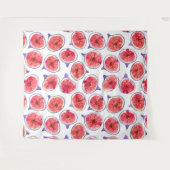 Aquarellbilder Wandteppich (Vorderseite (Horizontal))