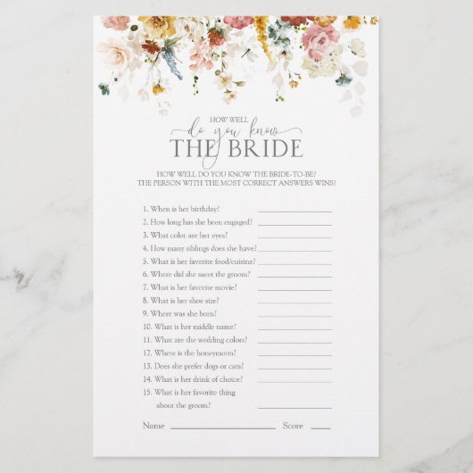 Aquarellbilder wie gut Sie Duschspiele kennen (Vorderseite)