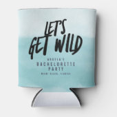 Aquarellbilder - Wilder Junggeselinnen-Abschied Dosenkühler (Vorderseite)