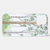 Aquarellbilderwald. Kinder Case-Mate iPhone Hülle (Rückseite (Horizontal))
