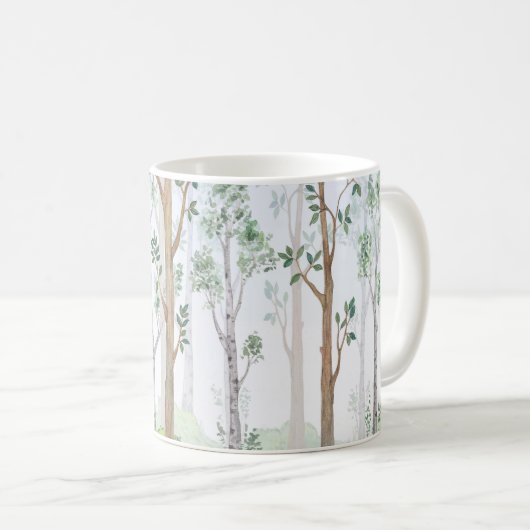 Aquarellbilderwald. Kinder Kaffeetasse (VorderseiteRechts)