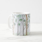 Aquarellbilderwald. Kinder Kaffeetasse (Vorderseite Links)