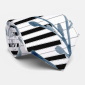 Aquarellbinde, blaue, grüne Krawatte (Gerollt)