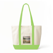 Aquarellbindertasche (wasserruhig) Niedrige Meeres