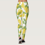 Aquarellbirnen: Handgemalt Leggings (Rückseite)