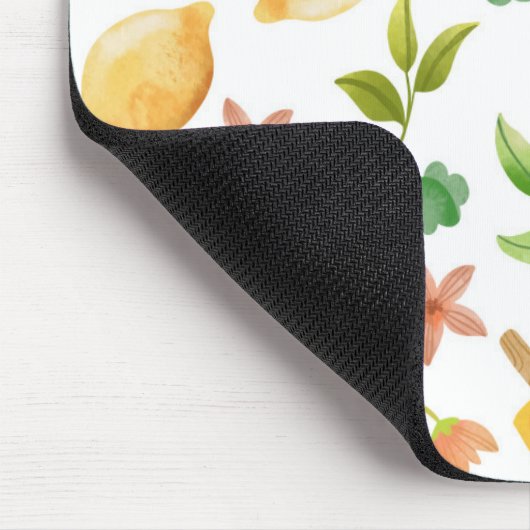 Aquarellbläschen & Popsicles Maus Pad - Sommer Mousepad (Ecke)