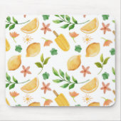 Aquarellbläschen & Popsicles Maus Pad - Sommer Mousepad (Vorne)