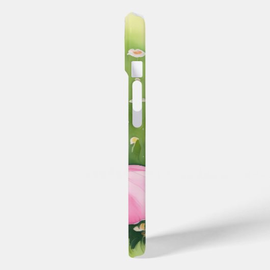 Aquarellblase in rosa Tutu Case-Mate iPhone Hülle (Rückseite / Links)