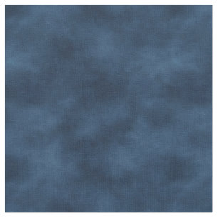 Aquarellblau Abstrakt Stoff