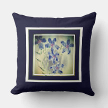 Aquarellblau Blütenblau