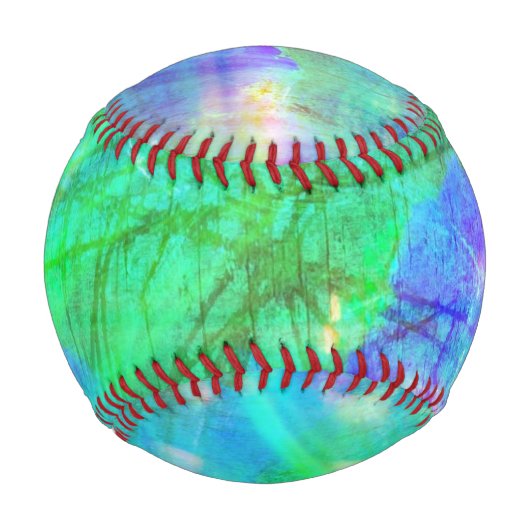 Aquarellblau, grün baseball (Vorderseite)