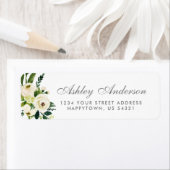 Aquarellblau-grüne Silberadresse (Insitu)