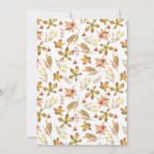 Aquarellblau-Laternenschildkröte Einladung (Rückseite)