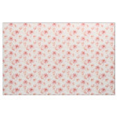 Aquarellblau Rosa Rose Stoff (Yard (91,4 cm))